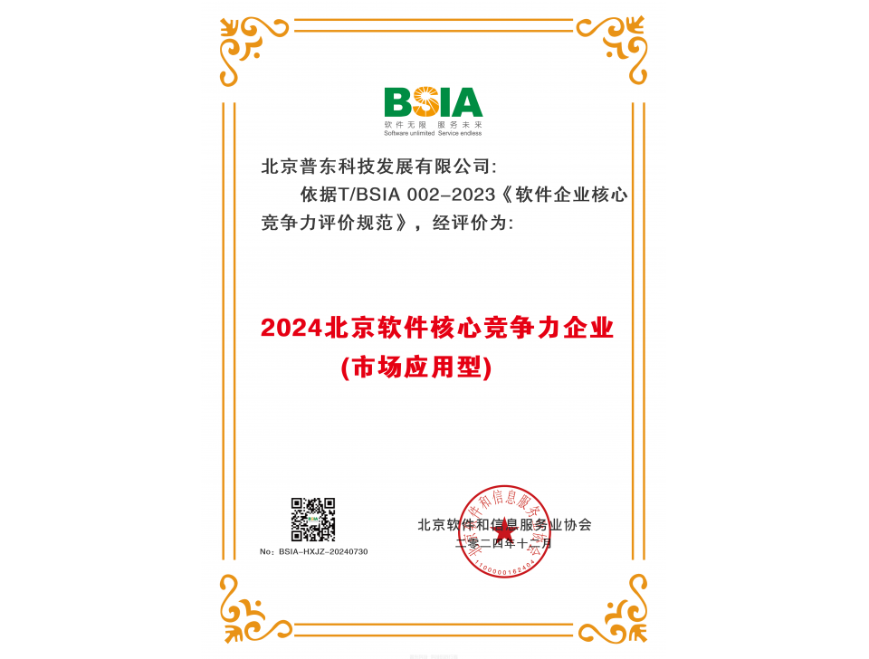 软件核心竞争力